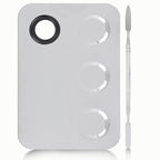 Makeup Palette, Professional Makeup Palette Cosmetic Mixer Cosmetic Palette Makeup Coloring Tools Makeup Tool With Spatula Suitable for Mixing Cosmetic Colors