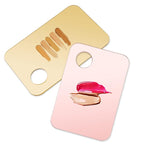 6 Pcs Acrylic Cosmetic Makeup Palette Tray Foundation Mixing