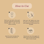 Facial Razor for Women | Painless & Precision Face Hair Removal | for Peach Fuzz, Eyebrow, Chin & Upper Lip | Gentle Exfoliation & Smoother Skin | (3 Count)