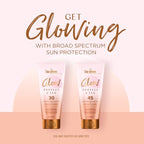 Coppertone Glow Protect and Tan Sunscreen Lotion + Gradual Self Tanner, SPF 45 Sunscreen, 5 Fl Oz Tube