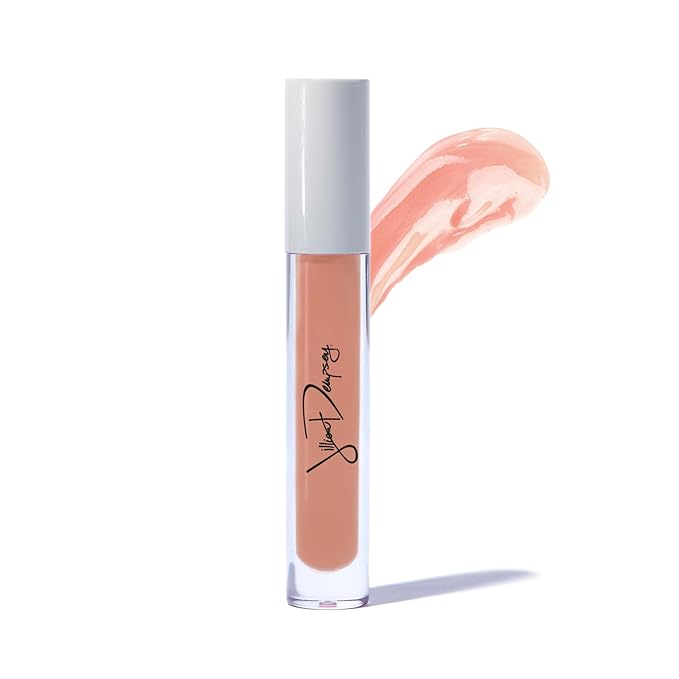 Jillian Dempsey Lip Gloss: Enhance, Hydraten & Smooth Lips with Firming & Plumping Benefits, Vegan, 12ml | Plush Nude