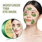 60pcs/30pairs Green Moisturizing Eye Mask, Moisturizing Soft Eye Mask, Gentle Care Of The Skin Around The Eyes, Moisturizes And Nourishes The Eye Area, Smoothes Puffiness 80g