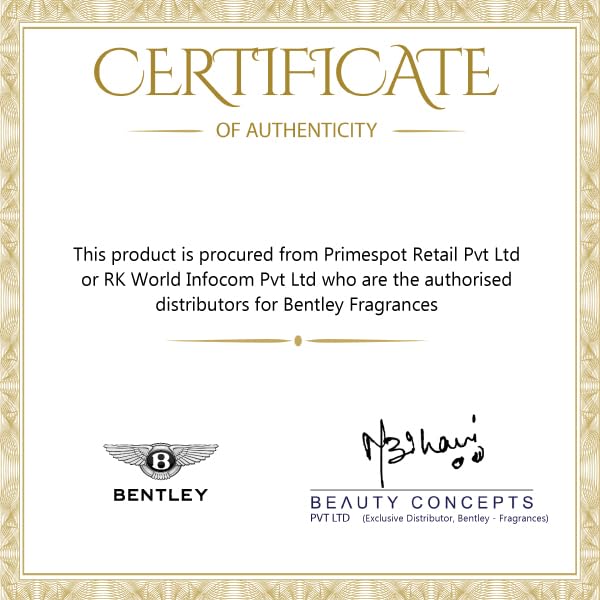 Bentley Bentley Black Edition Men EDP Spray 3.4 oz