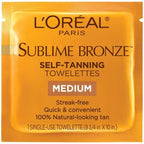 Loreal Paris Sublime Bronze self tanning Towelettes for body (3 Pack)