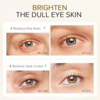 AKARY 24K Gold Eye Serum, Under-eye Firming Serum for Reduces Puffy Eyes, Dark Circles, Fine Lines, Under Eye Bags, Tightening, Hydrating Face Serum, Treatment for Skin Care with Nicotinamide and Vitamin E