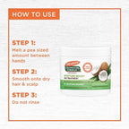 Palmers Coconut Oil Moisture Gro Hairdress Jar 5.25 Ounce (155ml) (Value Pack of 3))