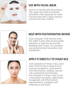 Ice face mask reusable,cold hot