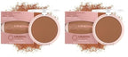 Mineral Fusion Pressed Powder Foundation, Deep 5, 0.32 Ounce (Pack of 2)