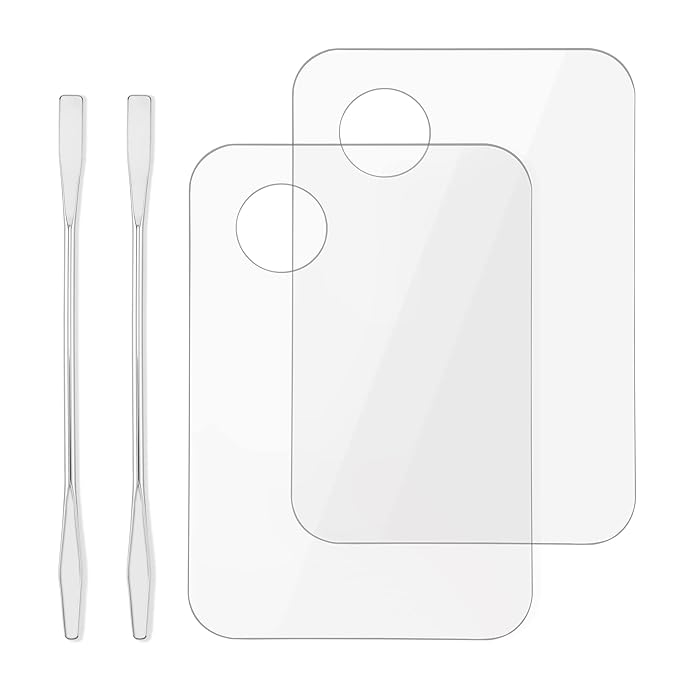 Acrylic Cosmetic Makeup Palette, Makeup Mixing Tray