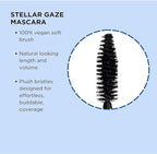 Pacifica Aquarian Gaze Mascara – Abyss (Black) Water-Resistant Long Lash Mascara, Lengthening & Smudge-Proof, Vegan & Cruelty-Free