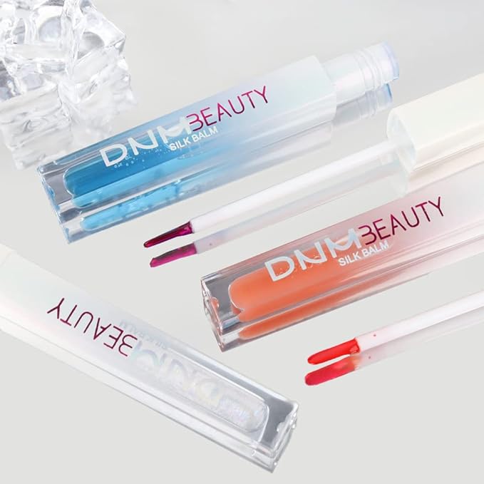 evpct 3Pcs Clear Color Changing PH Tinted Lip Changing