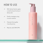 HydroPeptide Cashmere Cleanse, Facial Rose Milk, Clean & Balance Skin's Natural Oils, 6.76 Ounce