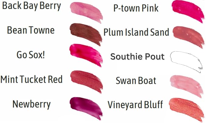 Back Bay Berry Lip Gloss (.25oz) -Vegan, gluten-free, cruelty-free formula with Aloe, Vitamins C & E, and a refreshing hint of spearmint extract for soft and hydrated lips.