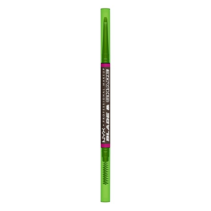 NYX PROFESSIONAL MAKEUP Blade & Shade Brow Pencil, Nano Mechanical Eyebrow Pencil, Up to 16HR Make Up Wear - Espresso