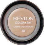 Revlon Crème Eyeshadow, ColorStay 24 Hour Eye Makeup, Highly Pigmented Cream Formula in Blendable Matte & Shimmer Finishes, 705 Crème Brûlée, 0.18 Oz