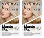Clairol Blonde It Up Permanent Hair Dye, Platinum Blonde Hair Color, Pack of 2