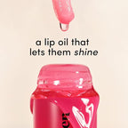 Evereden Kids Tinted Lip Gloss: Sheer Red - Non Toxic, Vegan Clean Makeup for Kids - Soothing & Hydrating Lip Gloss with Cherry, Peach, & Cranberry Oils