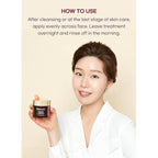 Age Control Nutrition Sleeping Mask, 2.70 fl.oz.(80g), Age Control Overnight Face Mask with PHA, PEPTIDE, Plant Squalane, Hydrating, Firming, Glowing Skin