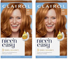 Clairol Nice'n Easy Permanent Hair Dye, 8R Medium Reddish Blonde Hair Color, Pack of 2