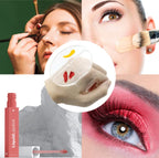 HLLMX 2 PCS Handheld Makeup Mixing Tray Hand