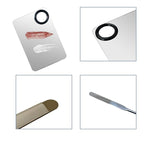 Korean Makeup Spatula Set, Professional Stainless Steel Makeup