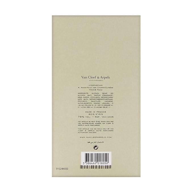 Van Cleef & Arpels Bois D'iris Women's Edp Spray, 2.5 Ounce