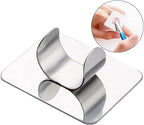 AKOAK 2 Pcs Stainless Steel Square Palette Mini