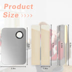 5PCS Makeup Mixing Palette, Stainless Steel Cosmetic Makeup