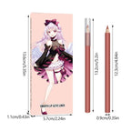 6-Color Velvet Matte Lipstick Pencils Pack for Lips Makeup, Ultra Smooth Creamy Hydrating, Long-Lasting High lmpact Color Soft Finish, Moisturized Lips (6Pcs Matte Lip pencils Set-F, Pack of 1)