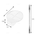 AUEAR, 2 Pack Hand Makeup Mixing Palette Handheld