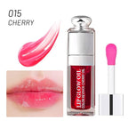 Hydrating Lip Glow Oil, Lip Oil Gloss Transparent Lip 2 OZ