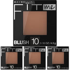 Maybelline Fit Me Blush, Lightweight, Smooth, Blendable, Long-lasting All-Day Face Enhancing Makeup Color, Buff, 1 Count (Pack of 4)