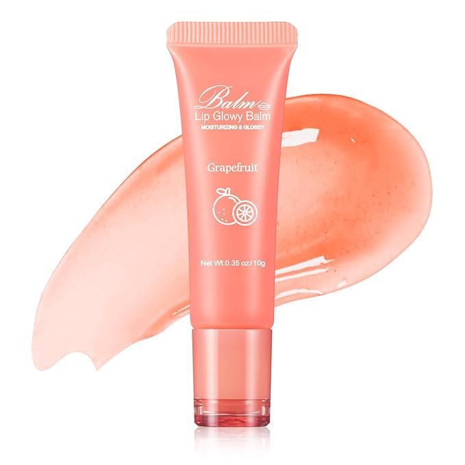 GECOMO Lip Glowy Balm, Moisturizing Lip 0.35oz