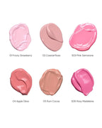 Flower Knows Strawberry Cupid All Day Glow Liquid Blush,Water- & Sweat-Resistant Blush for Cheeks,Blendable Dewy Finish with Hydrating Formula (01 Frosty Strawberry,0.25 Fl Oz)