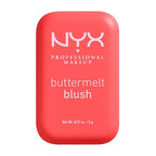 NYX PROFESSIONAL MAKEUP Buttermelt Powder Blush, Fade and Transfer-Resistant Blush, Up to 12HR Make Up Wear, Vegan Formula - Had Butta
