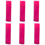 5ml 25Pcs Empty Oval Deodorant Lip balm Tubes Containers Twist-up Refillable Containers for Lipstick,Chapstick,Homemade Lip balm,DIY Deodorants(Hot Pink)