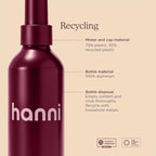 HANNI Water Balm Hydrating Body Mist, Moisturizer Spray with Hyaluronic Acid for All Skin Types, Lotion Replacement, 200 mL / 6.76 fl oz