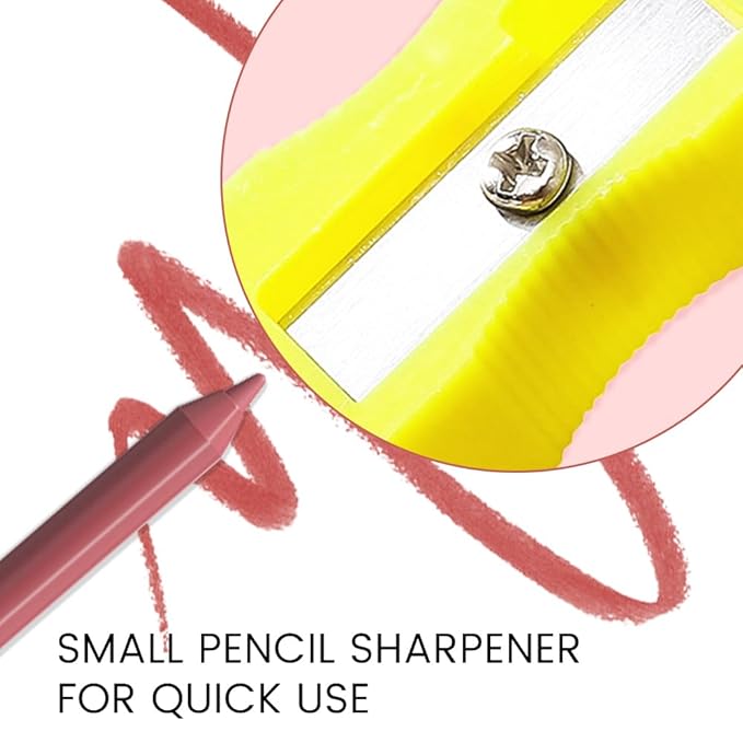 evpct 3Pcs Red Rose Deep Pink Vermilion Red Matte Long Lasting Wear Lip Liner Pencils Makeup Set for Shaping & Sculpting Lips, No Transfer Waterproof Lip Liner Crayon lipliners Lipstick Pencil 1+15+17