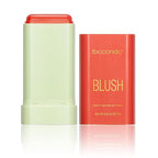 Multi-Use Makeup Blush Stick, 3-in-1 Cream Blush Stick Beauty Tinted Solid Blush Stick for Cheek/Eyes/Lips, Waterproof Moisturizer Stick, Suitable for All Skin (03# Coral Orange)