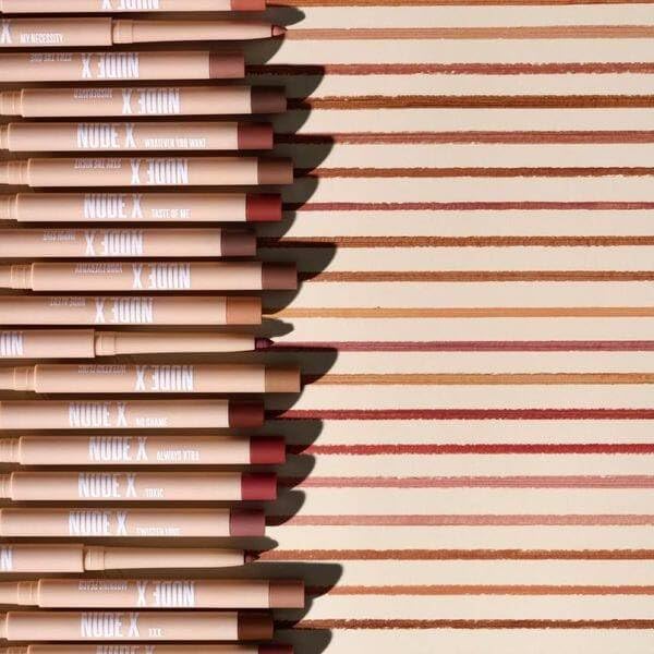 Retractable Waterproof Lip Liner with Built-in Sharpener by Beauty Creations NUDEX Collection (Whatever You Want 10)