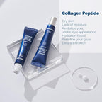 PS.PRETTYSKIN Roll On Eye Cream 30ml/1.01fl.oz. with Vitamin A and Stainless Steel ball Tip for Wrinkle Eraser and Elasticity (Collagen 2CT)