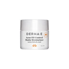 DERMA E Acne Oil Control Face Moisturizer, 2 Oz, Matte Moisturizer with Salicylic Acid, Tea Tree Oil & Aloe Vera, Face Cream Rebalances Sebum Production & Prevents Blemishes, Redness & Breakouts 2 Oz