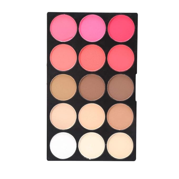 80 Colors Professional Eyeshadow Palette +15 Colors Blusher & Concealer Contour Eye Powder Makeup Cosmetic Set