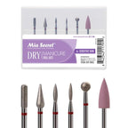 6 pcs dry manicure drill