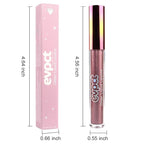 evpct 1Pcs Taupe Mauve Glitter Metallic Shimmer Diamond Lipstick Lip Gloss Stain Set for Women Long Lasting Waterproof, Mauve Purple Sparkle Glitter Matte long Wear Liquid Lipstick Lip Makeup Kit, 08#