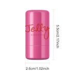 2Pcs Water Jelly Tint Blush,Jelly Blush Lip Cheek Coral+#04 Berry