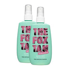The Fox Tan Rapid Tanning Mist, Natural Tanning Accelerator For Darker & Faster Tans, Creates Flawless Tan Skin, Vegan & Cruelty Free, 120mL (2-pack)
