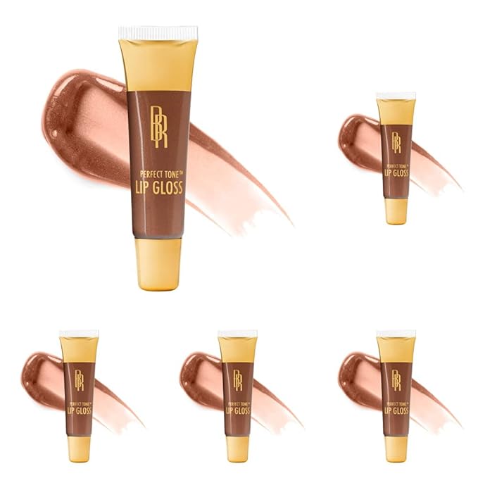 Black Radiance Perfect Tone Lip Gloss, Coco, 0.4 Ounce (Pack of 5)