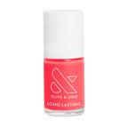 Olive & June Long Lasting Nail Polish | Gel-Like Finish No Lamp Needed | Lasts up to 10 days | Salon-Quality Color at Home | Vegan Cruelty-Free Chip-Resistant Shine |Maine Character Energy Lobster Red