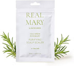 RATED GREEN Real Mary Cold Brew Rosemary Purifying Scalp Scaler w. Sea Salt | Menthol | Deep Refreshing Mask for Oily, Flaky Scalp | Korean Vegan Formula | 1.69 fl oz (Pack of 5)
